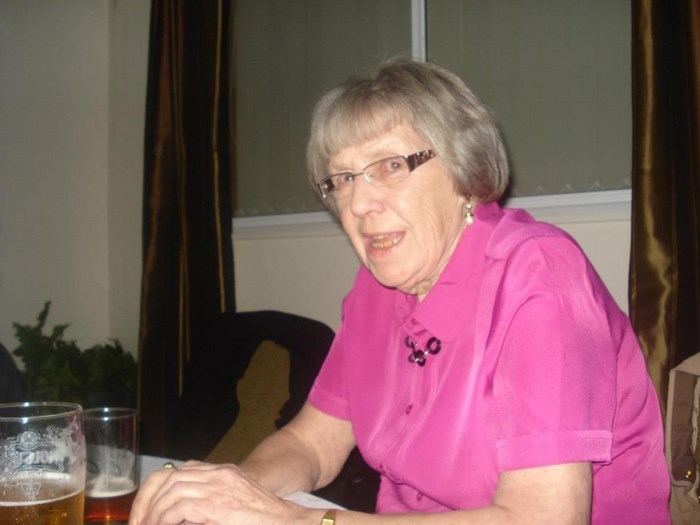 Joan Metcalfe (my mum)