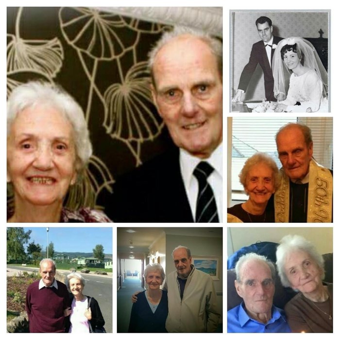 My mum & dad , Andy & Helen Jackson 