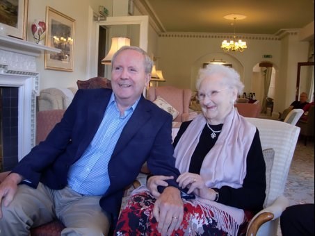 My lovely husband Bill and my mum.  